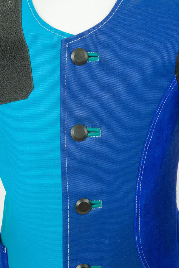 Centaur Standard 19 Double Canvas Target Shooting Jacket - Heavy-duty buttons view