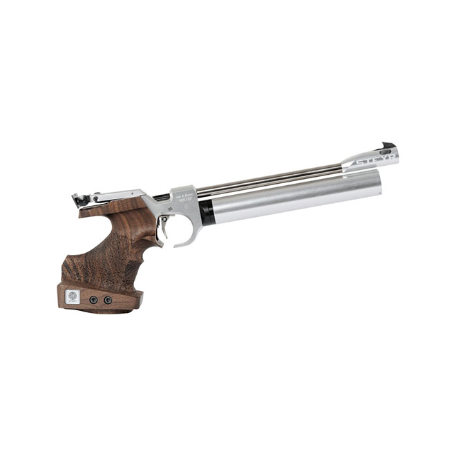 LP2 Target Air Pistol Silver with Silver Cylinder