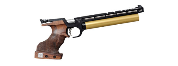 EVO 10E Target Air Pistol Block with Gold cylinder