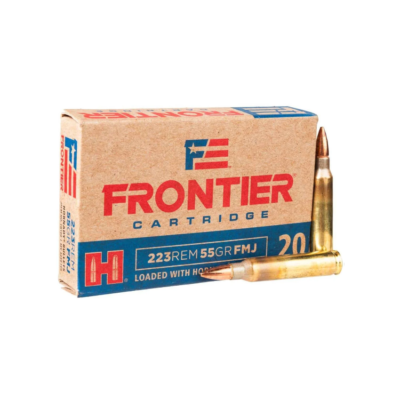 .223 55gr FMJ Hornady Frontier – Box of 20